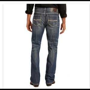 Rock & Roll Denim Double Barrel Straight Jean